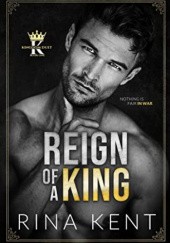 Okładka książki Reign of a king Rina Kent