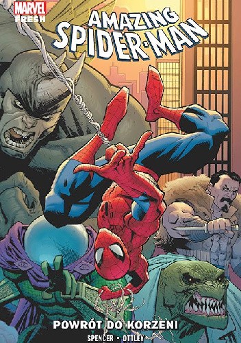 Okładki książek z cyklu Amazing Spider-Man (Marvel Fresh)