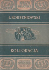 Okładka książki Kollokacja Józef Korzeniowski