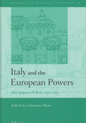 Okładka książki Italy and the European Powers. The Impact of War, 1500-1530 Christine Shaw