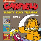 Okładka książki Garfield. Tłusty koci trójpak. Tom 9