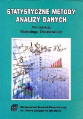 Okładka książki Statystyczne metody analizy danych Walenty Ostasiewicz