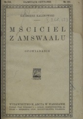 Okładka książki Mściciel z Amswaalu Kazimierz Kalinowski