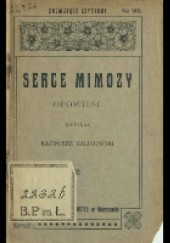 Okładka książki Serce mimozy Kazimierz Kalinowski