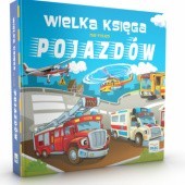 Okładka książki Wielka księga nie tylko pojazdów Magdalena Babińska, Magdalena Marczewska