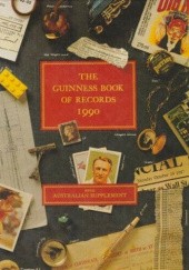 Okładka książki Księga Rekordów Guinness'a 1990 praca zbiorowa