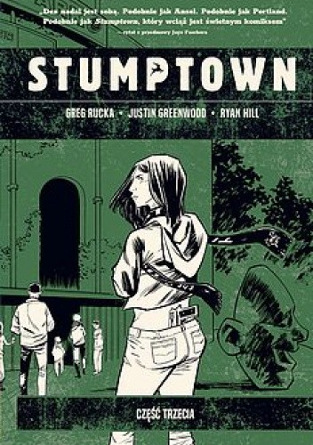 Okładki książek z cyklu Stumptown