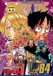 Okładka książki One Piece, Volume 84: Luffy vs. Sanji Eiichiro Oda