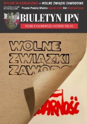 Okładka książki Biuletyn IPN nr 4 (149) * kwiecień 2018 praca zbiorowa
