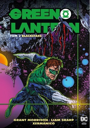 Okładka książki Green Lantern: Blackstars Grant Morrison, Liam Sharp, Xermanico