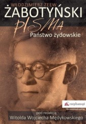 Okładka książki Pisma Państwo żydowskie Włodzimierz Zeew Żabotyński