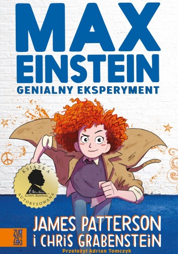 Okładki książek z cyklu Max Einstein