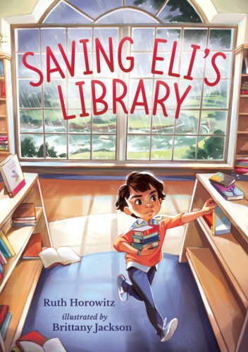 Okładka książki Saving Eli's Library Ruth Horowitz