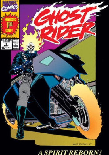 Okładki książek z cyklu Ghost Rider Vol.3
