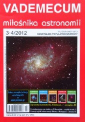 Okładka książki Vademecum Miłośnika Astronomii 3-4/2012 Mirosław Brzozowski