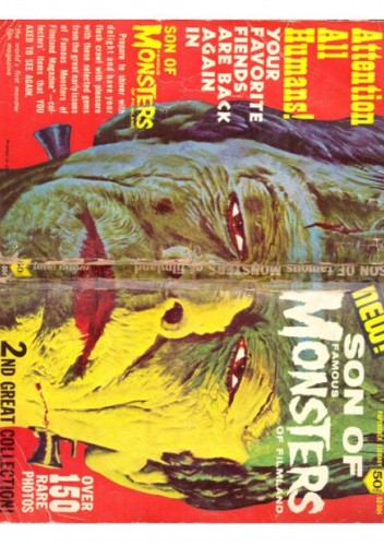 Okładki książek z cyklu Famous Monsters of Filmland