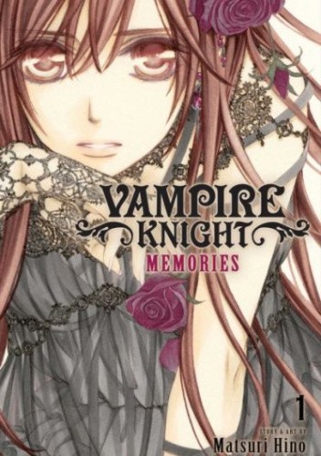 Okładki książek z cyklu Vampire Knight Memories