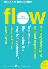 Okładka książki Flow: The Psychology of Optimal Experience Mihály Csíkszentmihályi