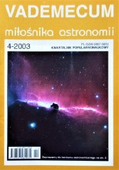 Okładka książki Vademecum Miłośnika Astronomii 4/2003 Mirosław Brzozowski