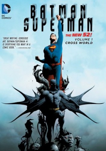 Okładki książek z serii Batman/Superman