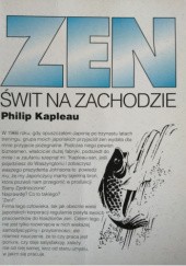 Okładka książki Zen: świt na zachodzie Philip Kapleau