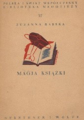 Okładka książki Magia książki Zuzanna Rabska