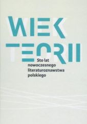 Okładka książki Wiek teorii