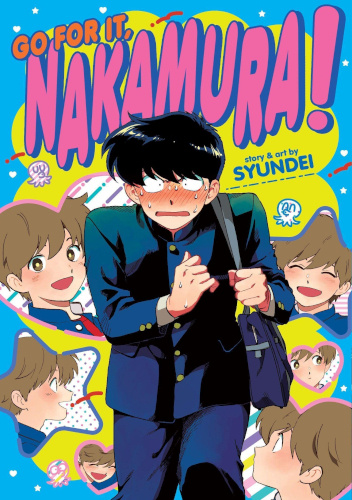 Okładki książek z cyklu Go For It, Nakamura!