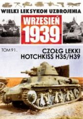 Okładka książki Czołg lekki Hotchkiss H35/H39 Wojciech Mazur