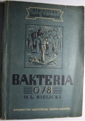 Okładka książki Bakteria 0,78 Marian Bielicki