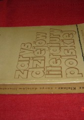 Okładka książki Zarys dziejów literatury polskiej Juliusz Kleiner