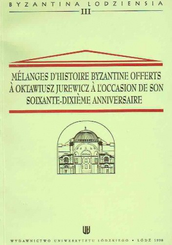 Okładki książek z serii Byzantina Lodziensia