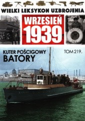 Okładka książki Kuter pościgowy Batory Maciej Tomaszewski