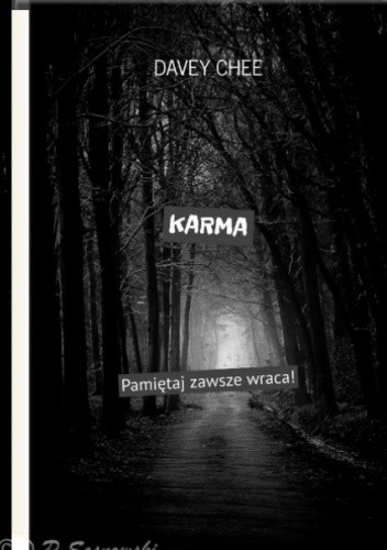 Okładki książek z serii Karma