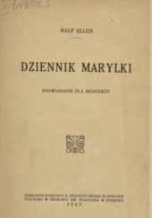 Okładka książki Dziennik Marylki Ralf Ellen