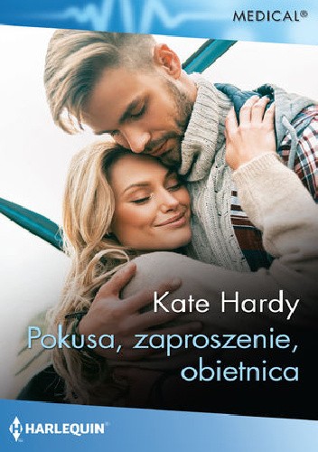 Okładka książki Pokusa, zaproszenie, obietnica Kate Hardy