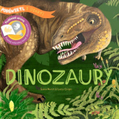 Okładka książki Dinozaury. Podświetl i Odkryj Lucy Cripps, Sara Hursts