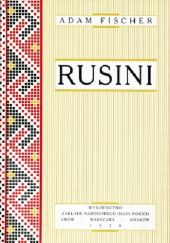Okładka książki Rusini. Zarys etnografji Rusi Adam Fischer