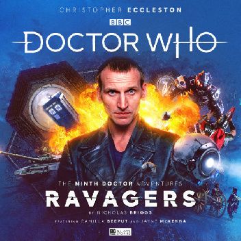 Okładki książek z cyklu Doctor Who - The Ninth Doctor Adventures Series 1