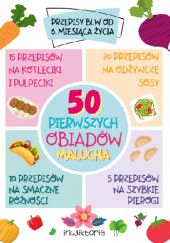 Okładka książki 50 Pierwszych Obiadów Malucha Wiktoria Niedziela-Godlewska