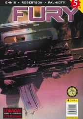 Okładka książki Fury cz.4 Garth Nix, Jimmy Palmiotti, Darick Robertson, Bill Sienkiewicz