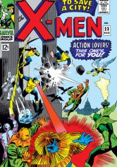 Okładka książki X-Men #23 Roy Thomas