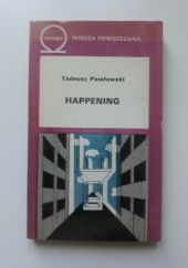 Okładka książki Happening Tadeusz Pawłowski