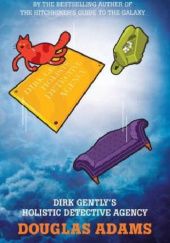Okładka książki Dirk Gentlys Holistic Detective Agency Douglas Adams