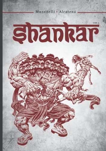 Okładki książek z cyklu Shankar
