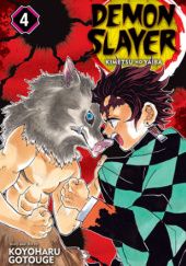 Okładka książki Demon Slayer: Kimetsu no Yaiba, Vol. 4 Koyoharu Gotouge