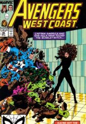 Okładka książki Avengers West Coast #48 John Byrne