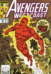Okładka książki Avengers West Coast #50 John Byrne