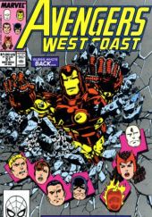 Okładka książki Avengers West Coast #51 John Byrne