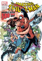 Okładka książki Amazing Spider-Man #59 (#500) Joseph Michael Straczynski